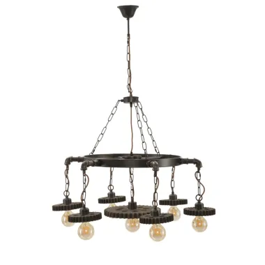 Lampa wisząca z przekładnią 85X30 cm